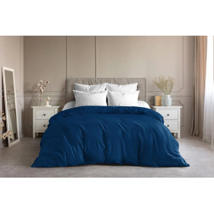 Пододеяльник классический поплин "Синий" 809 (последний размер) 240х215 Пододеяльник классический поплин "Синий" 809 (последний размер) 240х215