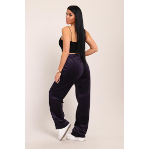 Брюки женские 01039 велюр (последний размер) фиолетовый 50 Брюки женские 01039 велюр (последний размер) фиолетовый 50