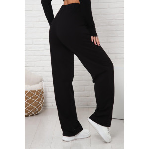 Брюки женские 01038 футер с лайкрой (последний размер) черный 54 Брюки женские 01038 футер с лайкрой (последний размер) черный 54