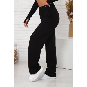 Брюки женские 01038 футер с лайкрой (последний размер) черный 54 Брюки женские 01038 футер с лайкрой (последний размер) черный 54