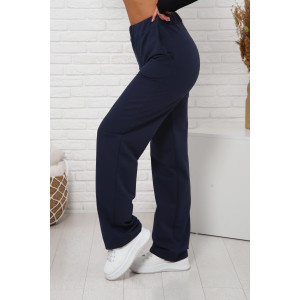 Брюки женские 01038 футер с лайкрой (последний размер) темно-синий 56 Брюки женские 01038 футер с лайкрой (последний размер) темно-синий 56