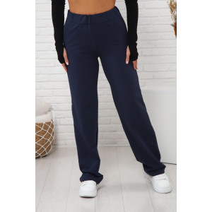 Брюки женские 01038 футер с лайкрой (последний размер) темно-синий 56 Брюки женские 01038 футер с лайкрой (последний размер) темно-синий 56