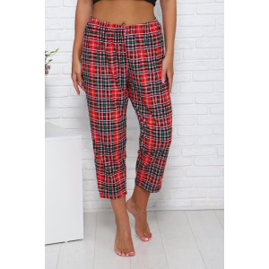 Бриджи женские 00901 кулирка (последний размер) красный 50,52 Бриджи женские 00901 кулирка (последний размер) красный 50,52