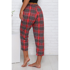 Бриджи женские 00901 кулирка (последний размер) красный 50,52 Бриджи женские 00901 кулирка (последний размер) красный 50,52