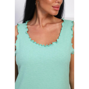 Костюм двойка женский 01006 вискоза (последний размер) мятный 52 Костюм двойка женский 01006 вискоза (последний размер) мятный 52