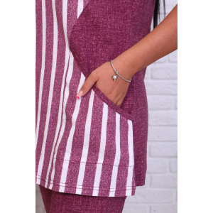 Костюм двойка женский 937-1 кулирка реактив (последний размер) бордо 50 Костюм двойка женский 937-1 кулирка реактив (последний размер) бордо 50