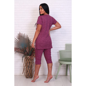 Костюм двойка женский 937-1 кулирка реактив (последний размер) бордо 50 Костюм двойка женский 937-1 кулирка реактив (последний размер) бордо 50