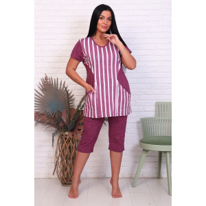 Костюм двойка женский 937-1 кулирка реактив (последний размер) бордо 50 Костюм двойка женский 937-1 кулирка реактив (последний размер) бордо 50