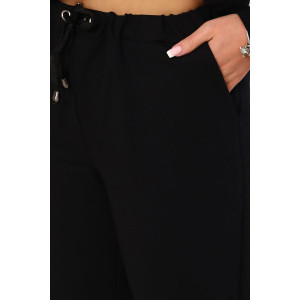 Костюм двойка женский 907-7 футер 2-х нитка с лайкрой (последний размер) черный 54,58 Костюм двойка женский 907-7 футер 2-х нитка с лайкрой (последний размер) черный 54,58