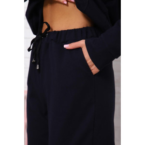 Костюм двойка женский 01024 футер 2-х нитка с начесом (последний размер) темно-синий 58 Костюм двойка женский 01024 футер 2-х нитка с начесом (последний размер) темно-синий 58