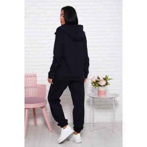 Костюм двойка женский 01024 футер 2-х нитка с начесом (последний размер) темно-синий 58 Костюм двойка женский 01024 футер 2-х нитка с начесом (последний размер) темно-синий 58