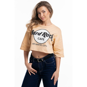 Топ женский №057350 Т1 кулирка (р-ры: 44-54) бежевый Топ женский №057350 Т1 кулирка (р-ры: 44-54) бежевый