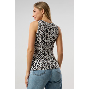 Майка женская №057037 лапша (р-ры: 40-56) белый Майка женская №057037 лапша (р-ры: 40-56) белый