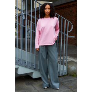 Лонгслив женский №057098 "Лонг" кулирка пенье компакт (р-ры: 44-66) розовый Лонгслив женский №057098 "Лонг" кулирка пенье компакт (р-ры: 44-66) розовый