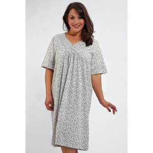 Сорочка женская №88126 кулирка (р-ры: 56-68) серый