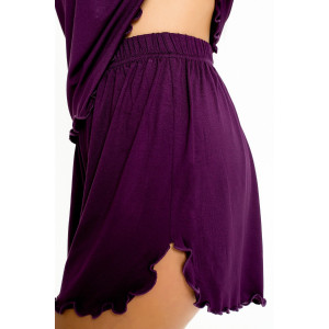 Пижама женская №375708 вискоза (р-ры: 54-70) фиолетовый