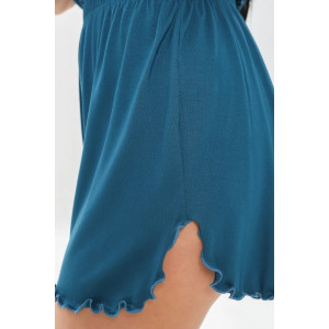 Пижама женская №375708 вискоза (р-ры: 54-70) изумрудный