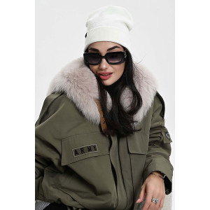 Шапка женская теплая в рубчик вязаный трикотаж 057175 белый Шапка женская теплая в рубчик вязаный трикотаж 057175 белый