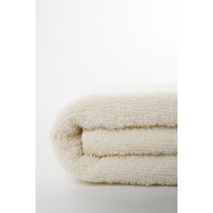 Полотенце махровое банное "Софатекс" 056320 кремовый Полотенце махровое банное "Софатекс" 056320 кремовый