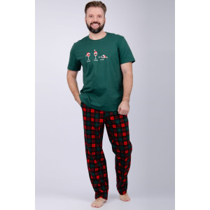 Пижама мужская "Дилан" кулирка (р-ры: 48-58)