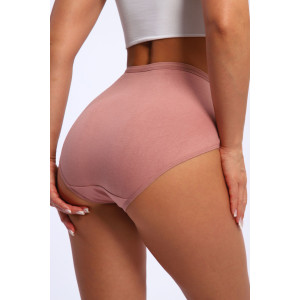 Трусы женские №45044 кулирка с лайкрой (р-ры: 48-52) сухая роза