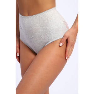 Трусы женские №45043 кулирка с лайкрой (р-ры: 48-52) серый