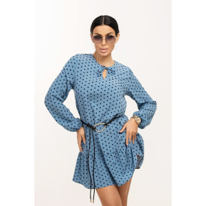 Платье женское 1707/10 ниагара (р-ры: 44-54) индиго