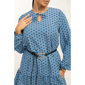 Платье женское 1707/10 ниагара (р-ры: 44-54) индиго