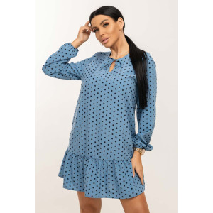 Платье женское 1707/10 ниагара (р-ры: 44-54) индиго