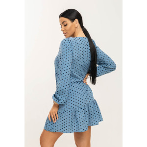 Платье женское 1707/10 ниагара (р-ры: 44-54) индиго