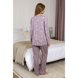 Пижама женская 1759К/1 кулирка (р-ры: 48-62) какао