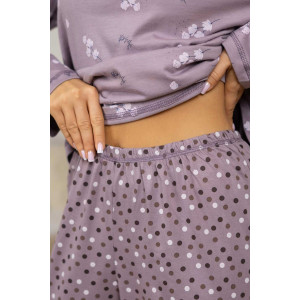 Пижама женская 1759К/1 кулирка (р-ры: 48-62) какао