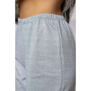 Пижама женская 1759/11 футер с начесом (р-ры: 48-62) хаки