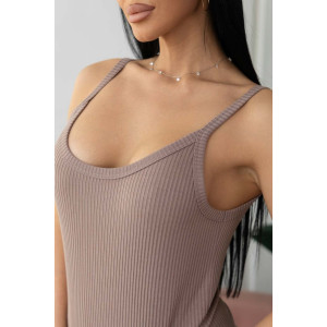 Пижама женская 1596/9 лапша (р-ры: 44-54) какао