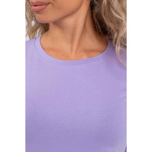 Лонгслив женский 1585/3 кулирка с лайкрой (р-ры: 42-54) лиловый