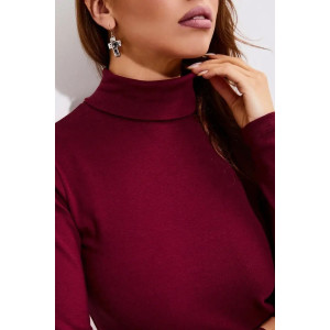 Водолазка женская 1455/10 рибана (р-ры: XS-XXL) бордо Водолазка женская 1455/10 рибана (р-ры: XS-XXL) бордо