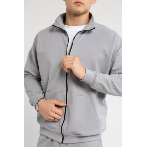 Костюм двойка мужской 1918/2 футер 2-х нитка (р-ры: 48-58) светло-серый Костюм двойка мужской 1918/2 футер 2-х нитка (р-ры: 48-58) светло-серый