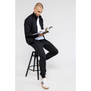 Костюм двойка мужской 1918 футер 2-х нитка (р-ры: 48-58) черный Костюм двойка мужской 1918 футер 2-х нитка (р-ры: 48-58) черный