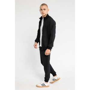 Костюм двойка мужской 1918 футер 2-х нитка (р-ры: 48-58) черный Костюм двойка мужской 1918 футер 2-х нитка (р-ры: 48-58) черный