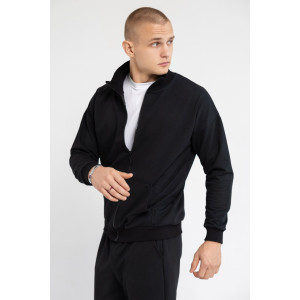 Костюм двойка мужской 1918 футер 2-х нитка (р-ры: 48-58) черный Костюм двойка мужской 1918 футер 2-х нитка (р-ры: 48-58) черный