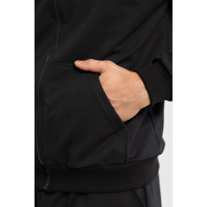 Костюм двойка мужской 1918 футер 2-х нитка (р-ры: 48-58) черный Костюм двойка мужской 1918 футер 2-х нитка (р-ры: 48-58) черный