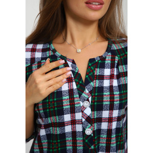 Рубашка-туника женская №212.1 кулирка (р-ры: 46-60) зеленый Рубашка-туника женская №212.1 кулирка (р-ры: 46-60) зеленый