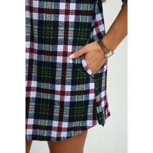 Рубашка-туника женская №212.1 кулирка (р-ры: 46-60) зеленый Рубашка-туника женская №212.1 кулирка (р-ры: 46-60) зеленый