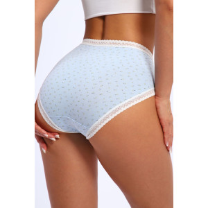 Трусы женские №45038 кулирка с лайкрой (р-ры: 48-52) небесный Трусы женские №45038 кулирка с лайкрой (р-ры: 48-52) небесный