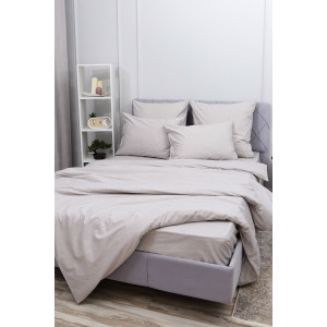 Простыня классическая поплин "Темная ночь 2-компаньон"