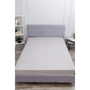 Простыня на резинке поплин "Темная ночь 2-компаньон"