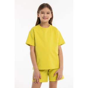 Костюм двойка детский М-11КД "Солнышко New" футер (р-ры: 30-34) лимонный