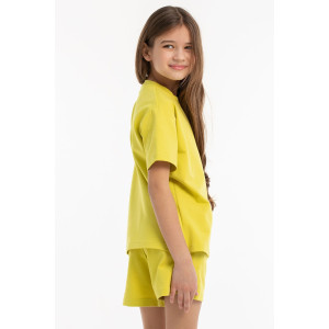 Костюм двойка детский М-11КД "Солнышко New" футер (р-ры: 30-34) лимонный
