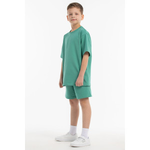 Костюм двойка детский М-11КД "Солнышко New" футер (р-ры: 30-34) малахит