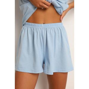 Пижама женская М-25П "Доброе утро" кулирка (р-ры: 40-46) голубой